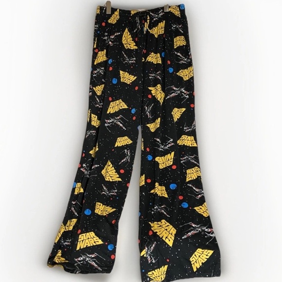 Star Wars Mens Sleep Pajama Lounge Pants Size Large All Over Print Soft Comfort - Picture 1 of 8